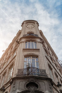 Low angle view of building against sky
