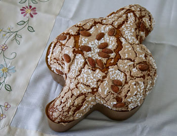 Close-up of cookies on table