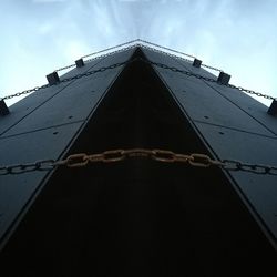 Low angle view of building against sky