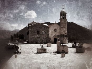 View of church against sky