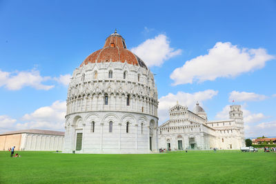 View of historical building against sky