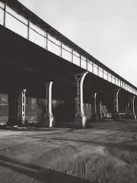 Train on railroad track