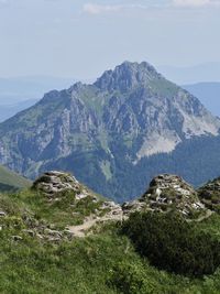 Rozsutec mountain in little fatra, slovakia