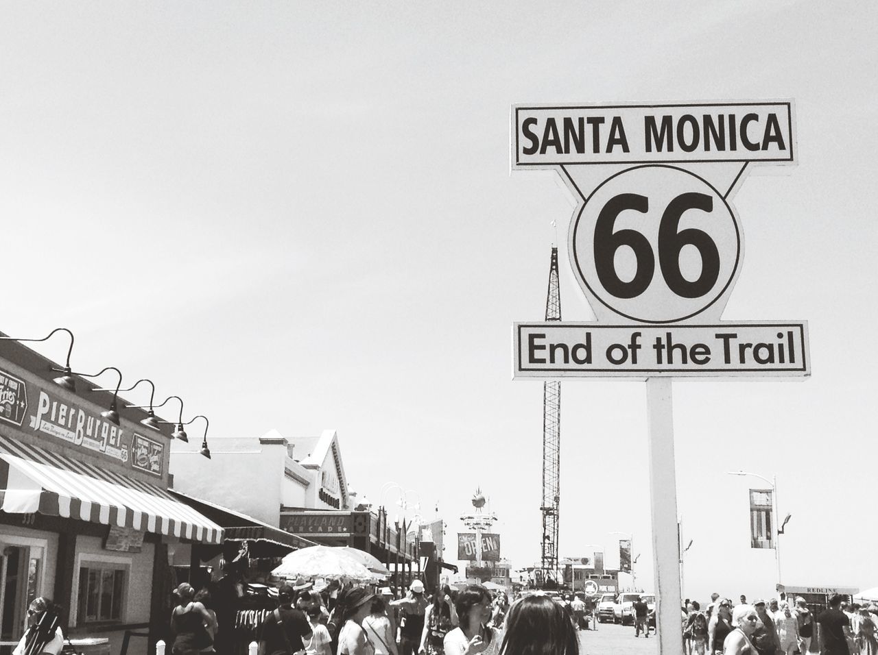 Santa Monica Route 66 "End of the Trail"