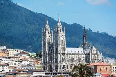 Basilica of the national vow against sky in city