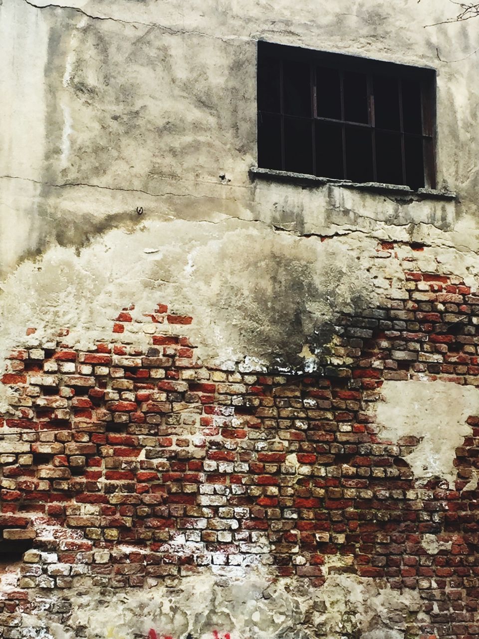 architecture, built structure, building exterior, brick wall, wall - building feature, weathered, stone wall, old, window, wall, abandoned, damaged, house, brick, deterioration, day, outdoors, building, residential structure, no people