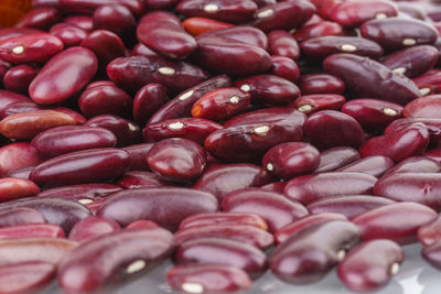 Full frame shot of fruits for sale in market