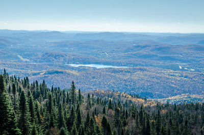 Panoramic view of landscape against sky