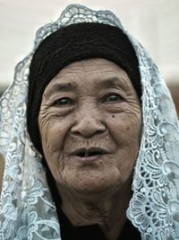 Close-up portrait of young man