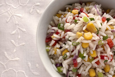 Close-up of salad in bowl