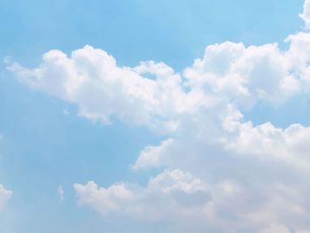 Low angle view of clouds in sky