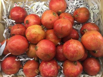 Full frame shot of apples