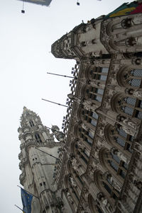 Low angle view of historical building