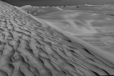 Full frame shot of sand dune