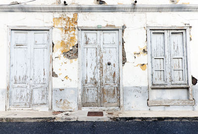 Exterior of old building