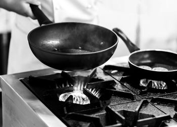 Close-up of tea in kitchen