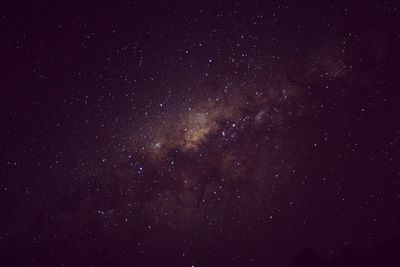 Low angle view of stars in sky