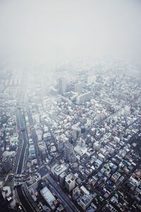 Aerial view of cityscape