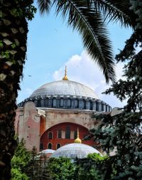 Historic mosque against sky