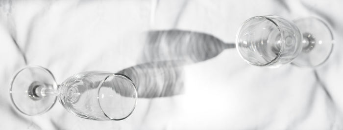 Close-up of bubbles in water