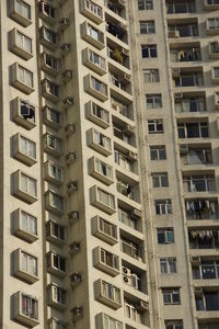 Full frame shot of residential building