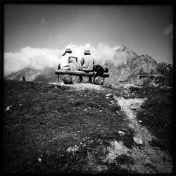 View of landscape against sky