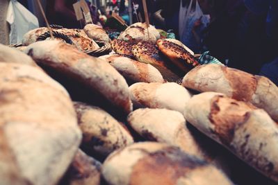 Full frame shot of market stall