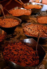 Close-up of food for sale