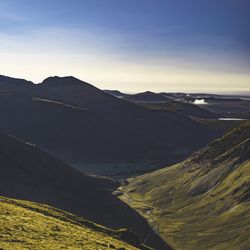 Sunrise in lake district