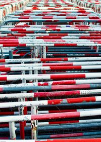 Full frame shot of pipes