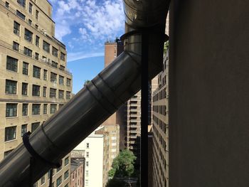 Buildings in city against sky