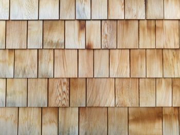 Full frame shot of wooden planks