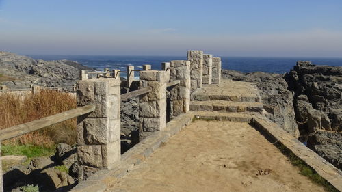 Panoramic shot of sea against sky