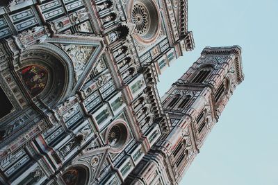 Low angle view of traditional building against sky