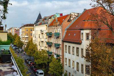 Buildings in city