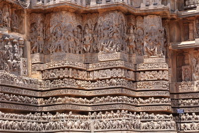 Architectural detail of a temple