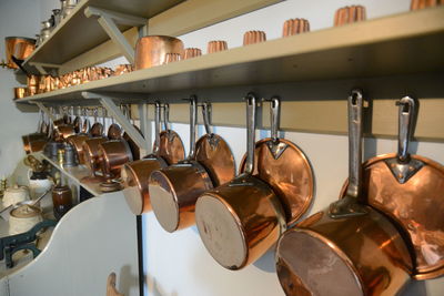 Close-up of objects in kitchen