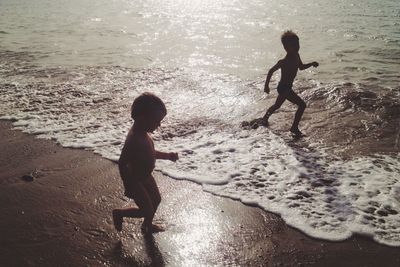 People on beach