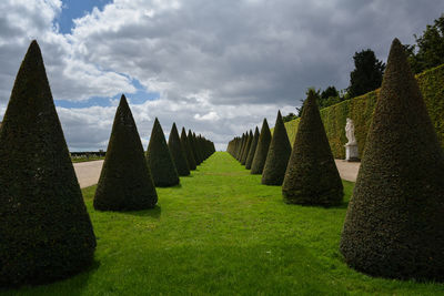 Panoramic view of castle against sky