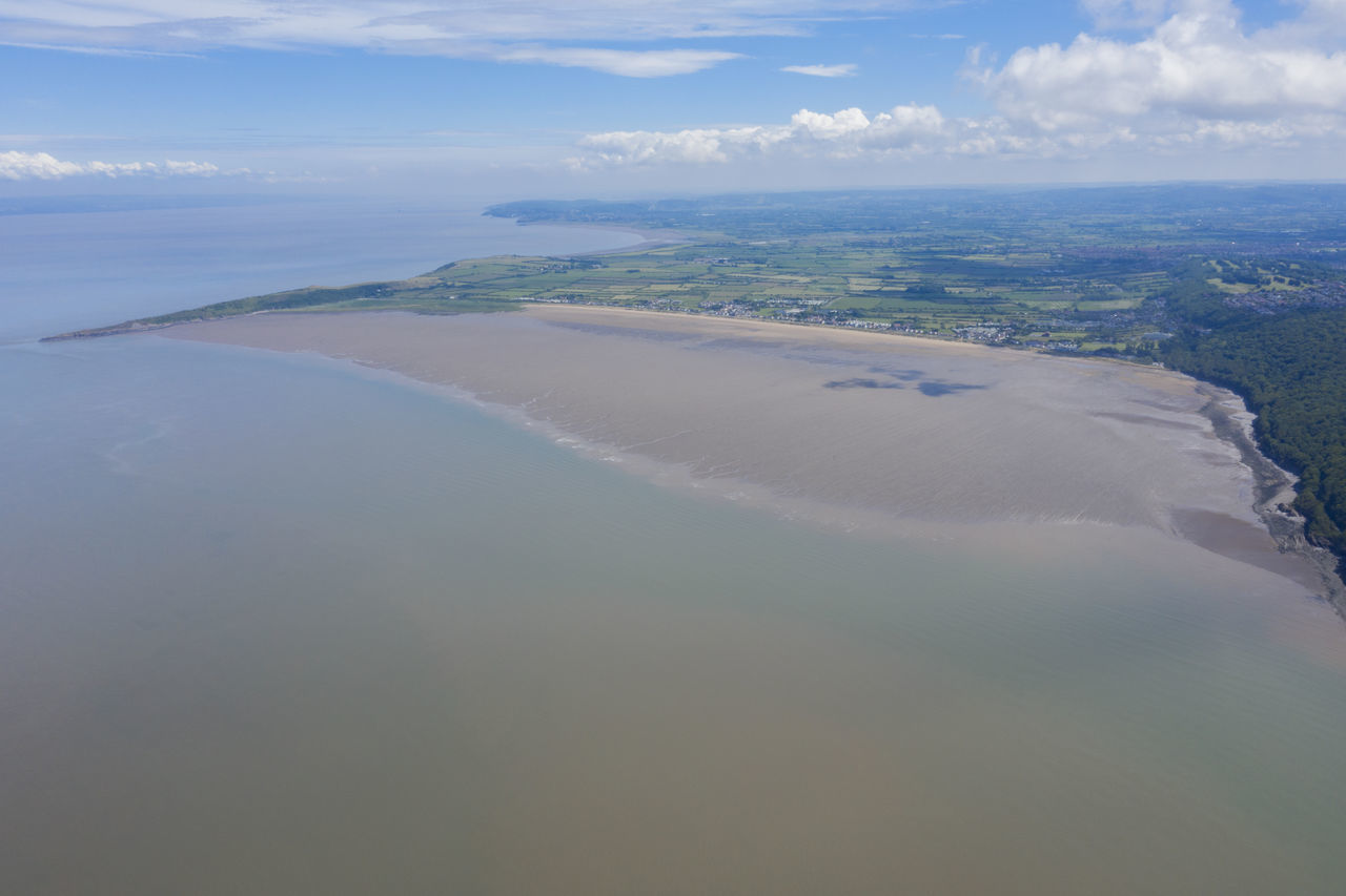 PANORAMIC VIEW OF SEA AGAINST SKY