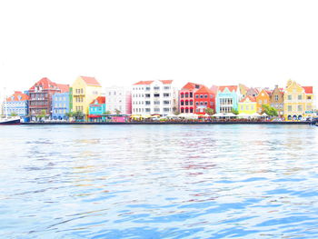 View of buildings at waterfront