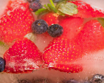 Close-up of strawberries