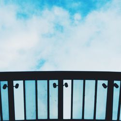 Low angle view of cloudy sky