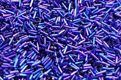 Full frame shot of purple objects