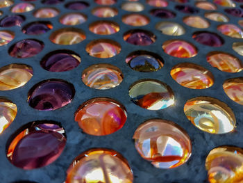Full frame shot of colorful balls