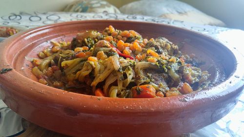 Close-up of food in bowl