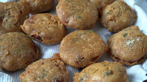 Close-up of cookies