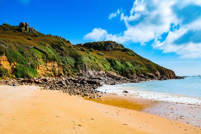 Portelet bay, jersey. eyeem does not recognise jersey as a location