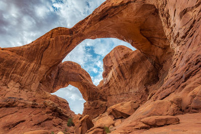 View of rock formations