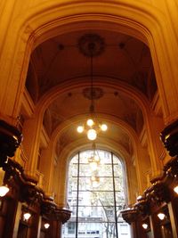 Low angle view of historical building